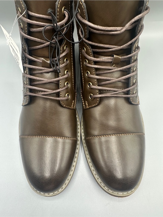 J. Ferrar Boots for Men for Sale - Shop New & Used Men JF J. Ferrar Memory Foam Faux Leather Lace Up Boots Men’s Size 10.5M Brown